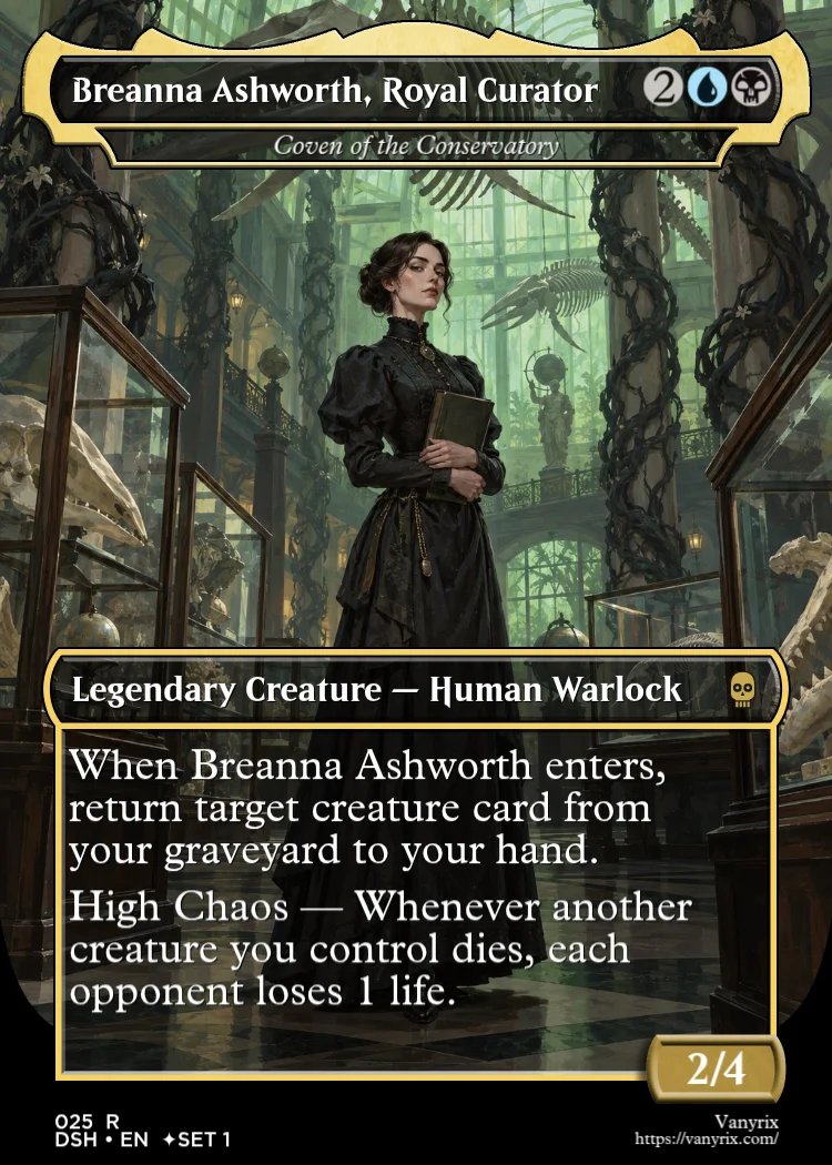 Breanna Ashworth, Royal Curator