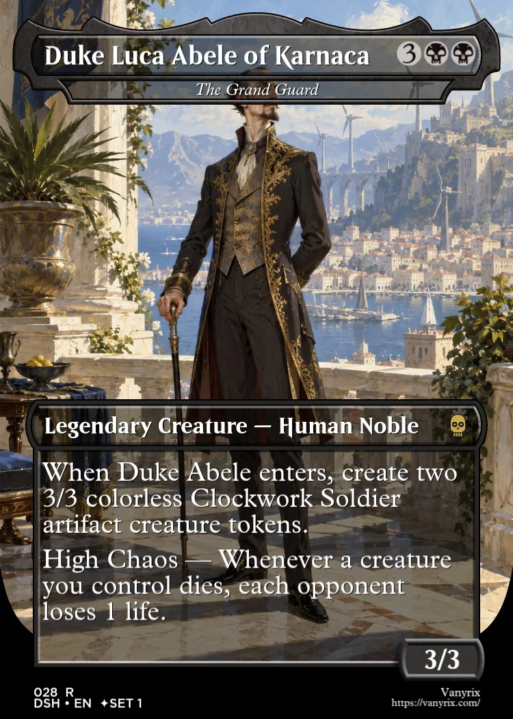 Duke Luca Abele of Karnaca