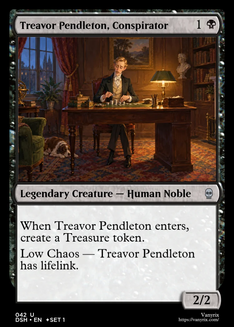 Treavor Pendleton, Conspirator