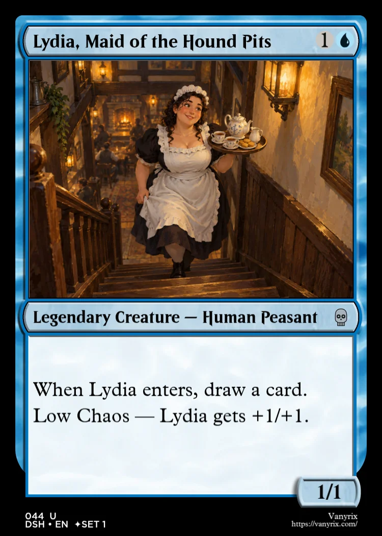 Lydia, Maid of the Hound Pits