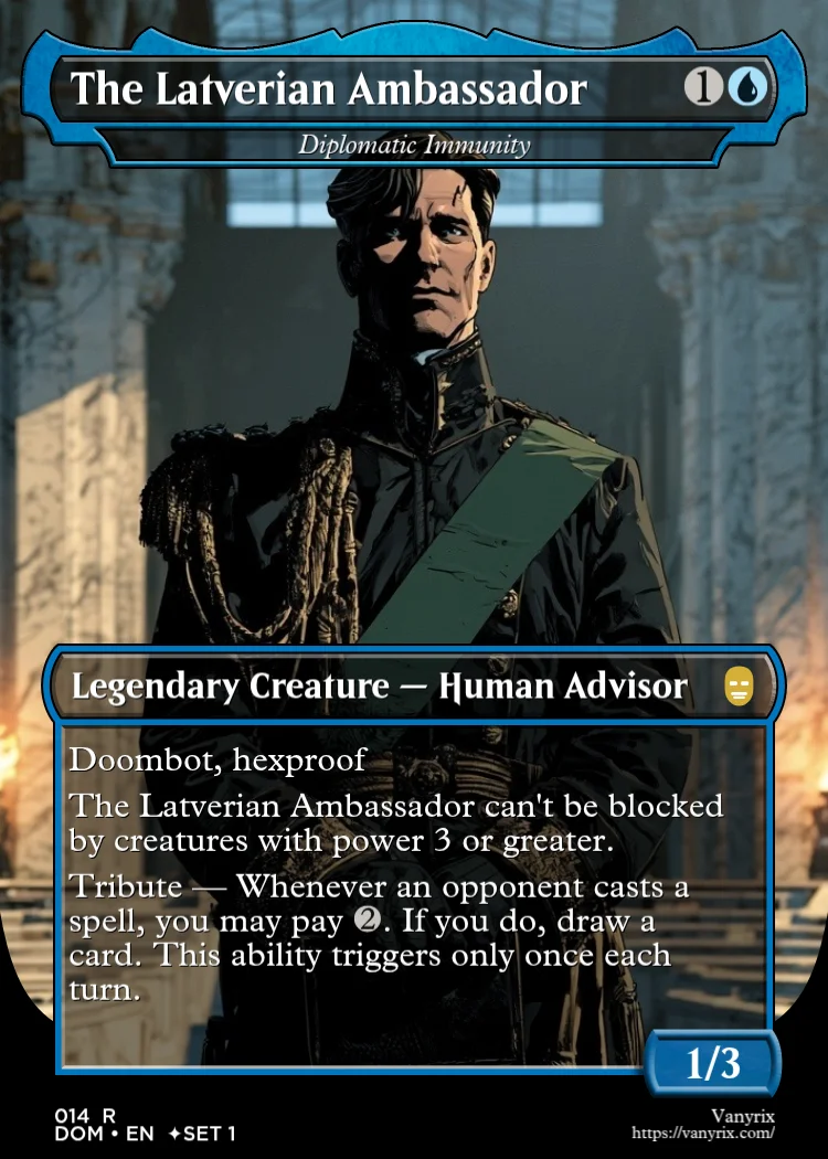 The Latverian Ambassador