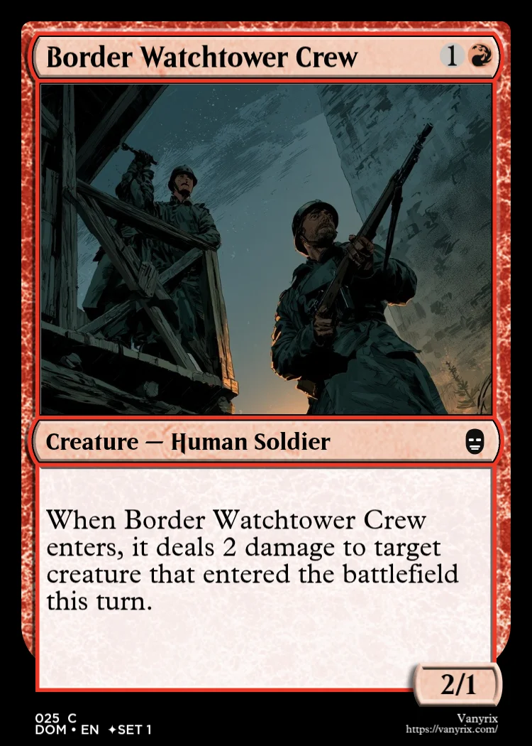 Border Watchtower Crew