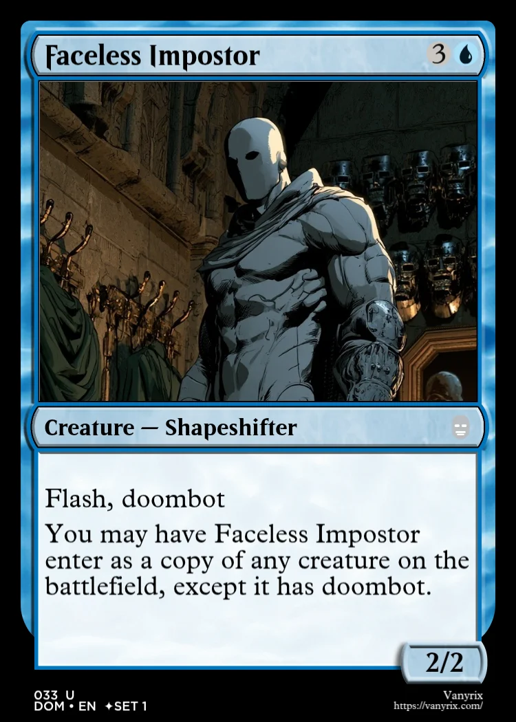 Faceless Impostor