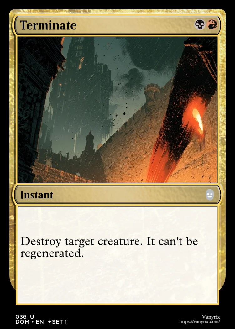 Terminate