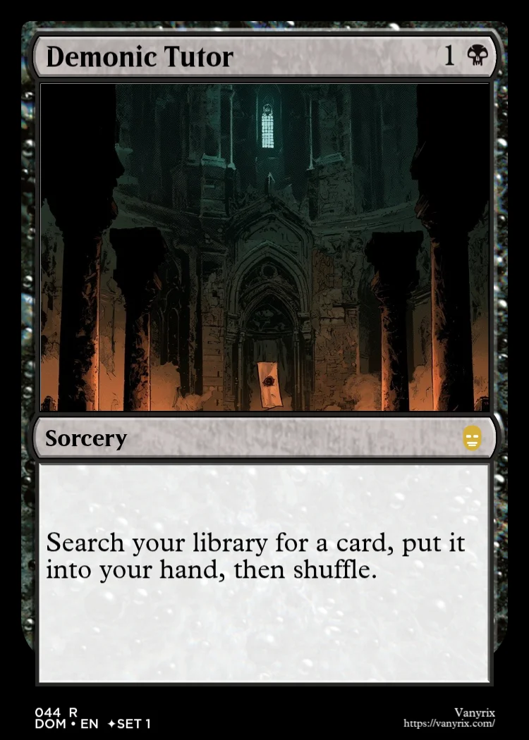 Demonic Tutor