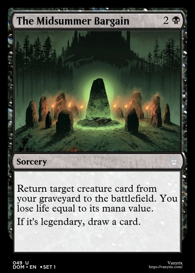 The Midsummer Bargain