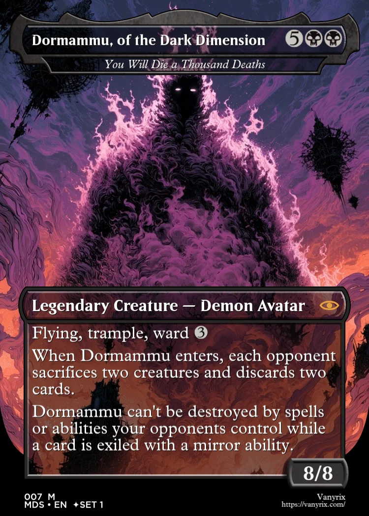 Dormammu, of the Dark Dimension