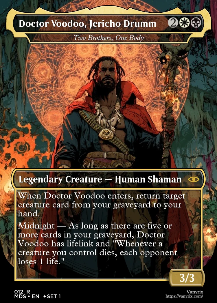 Doctor Voodoo, Jericho Drumm