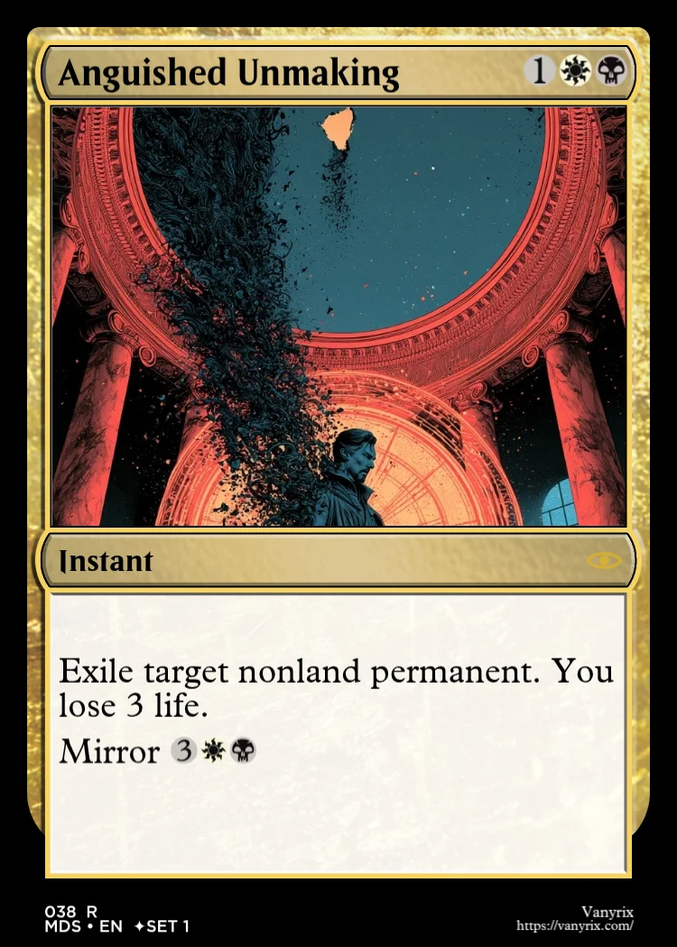 Anguished Unmaking