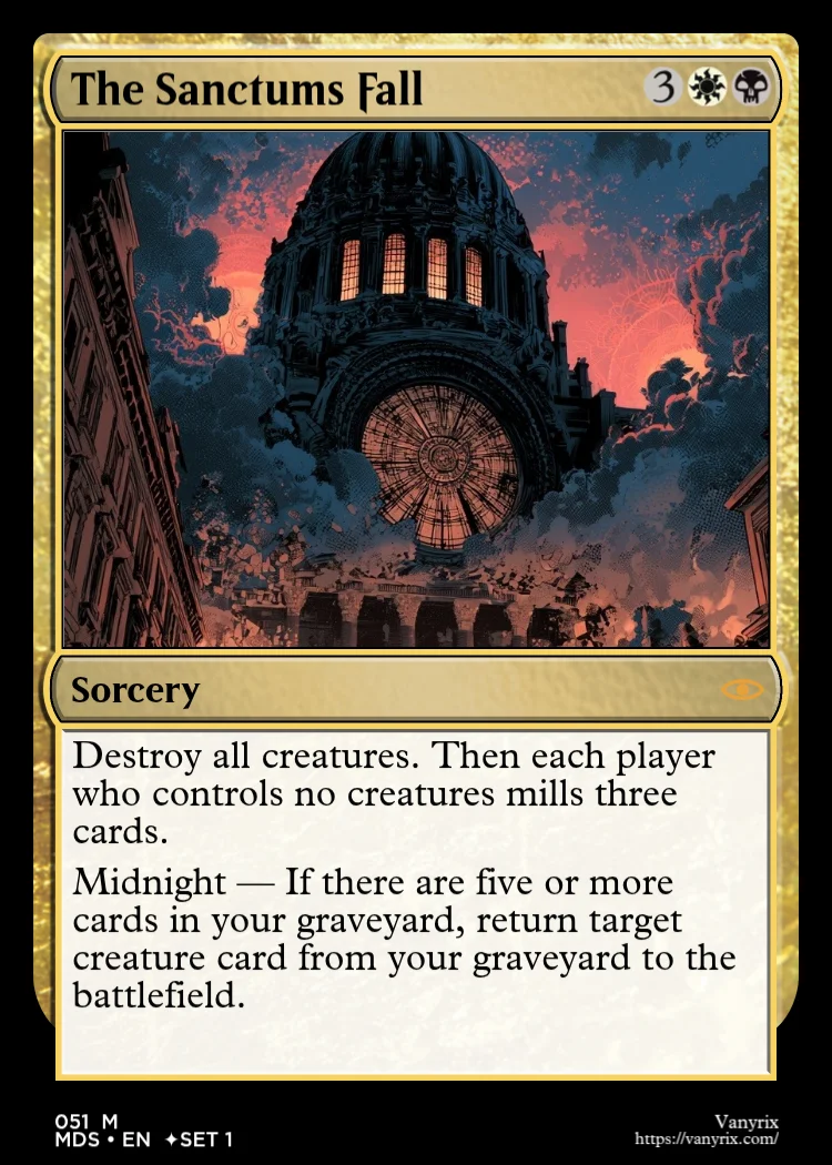 The Sanctums Fall