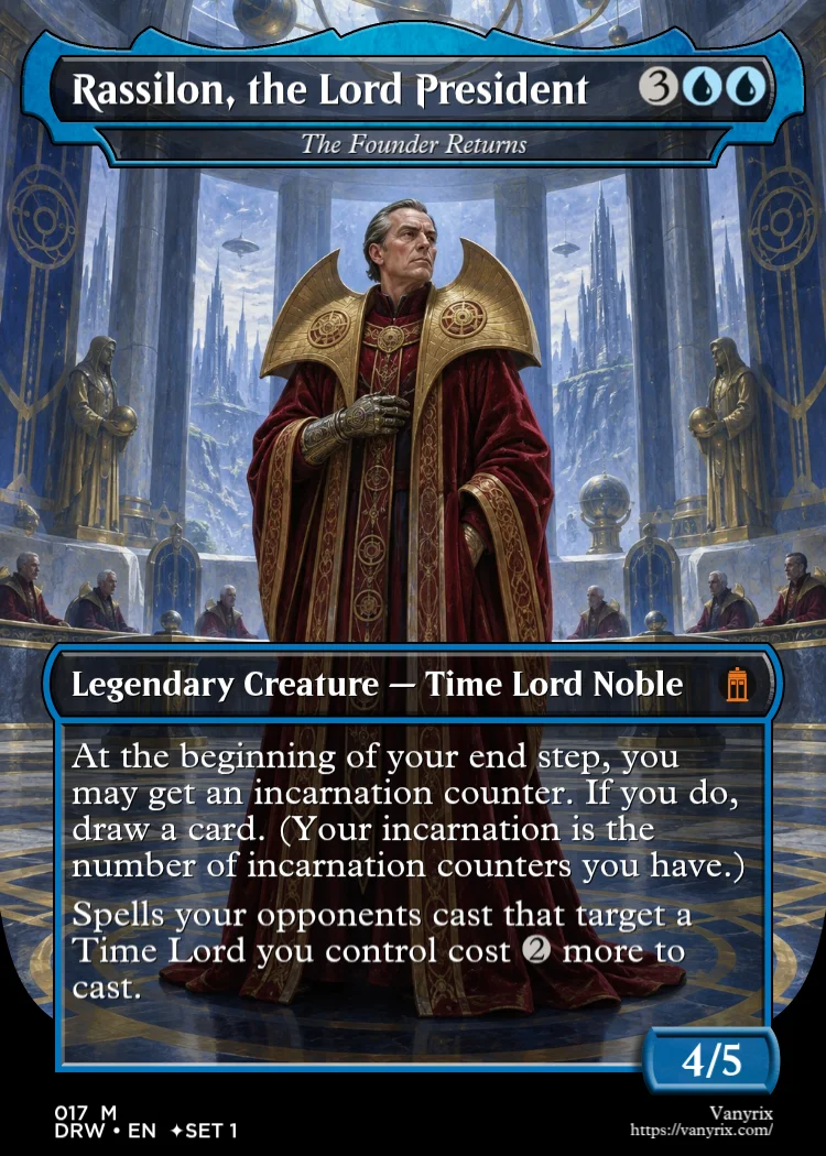 Rassilon, the Lord President