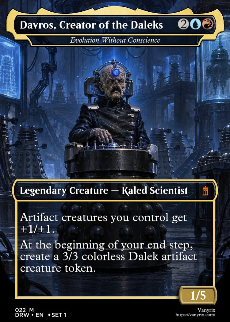 Davros, Creator of the Daleks