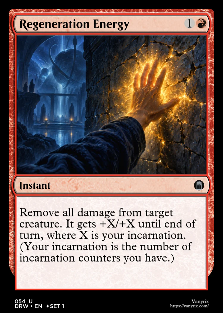 Regeneration Energy