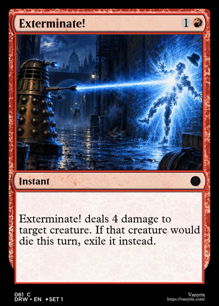 Exterminate!