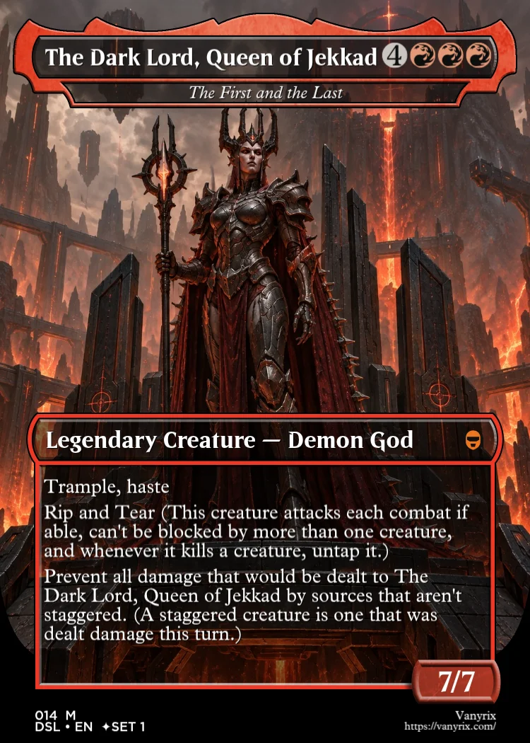 The Dark Lord, Queen of Jekkad