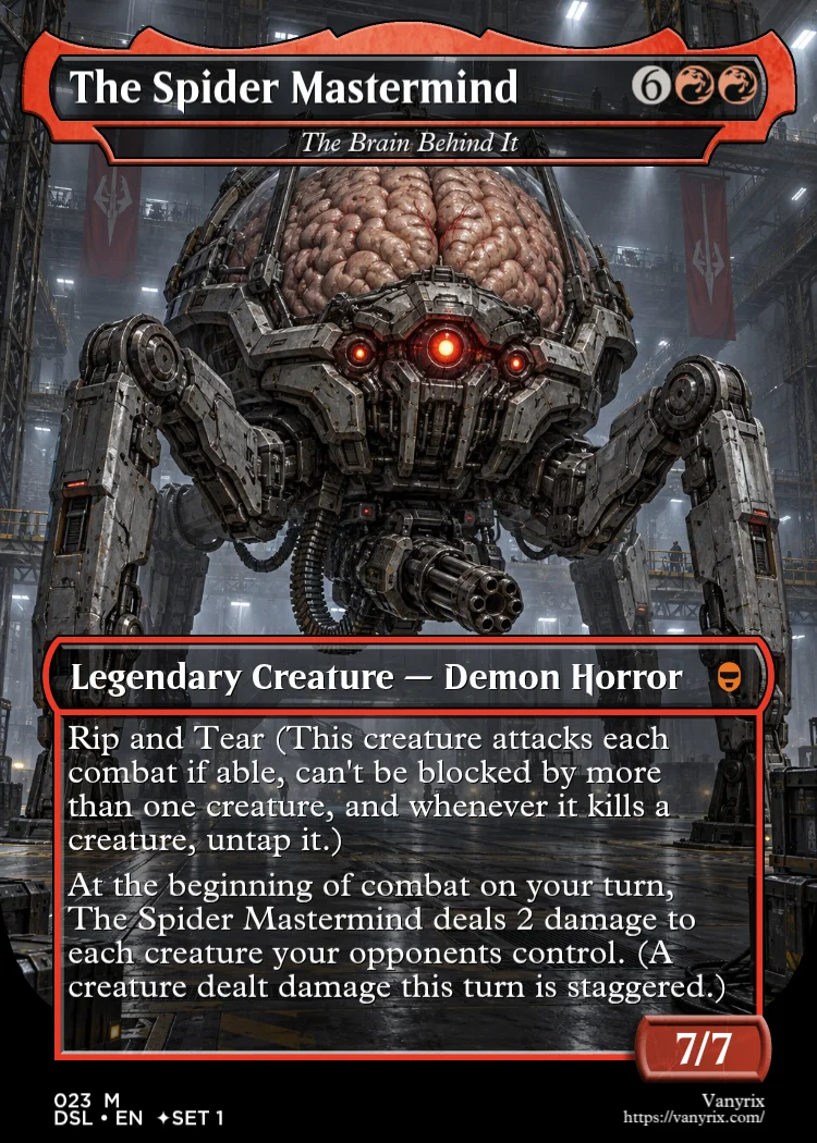 The Spider Mastermind