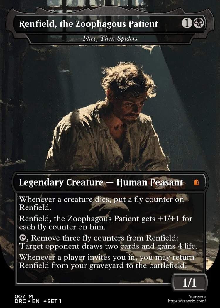 Renfield, the Zoophagous Patient