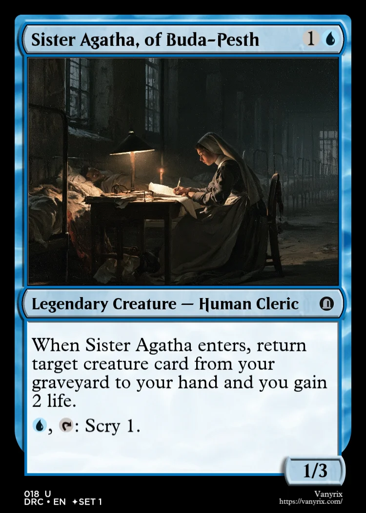 Sister Agatha, of Buda-Pesth