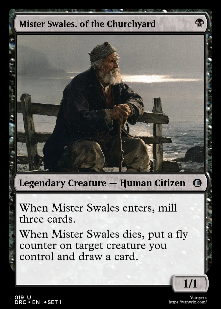 Mister Swales, of the Churchyard