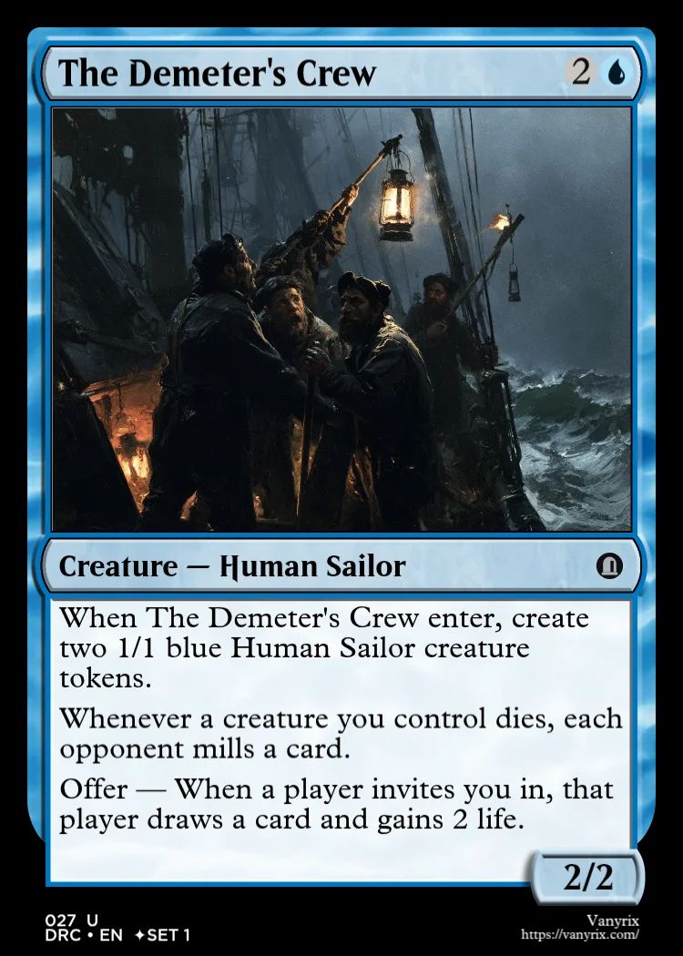 The Demeter's Crew