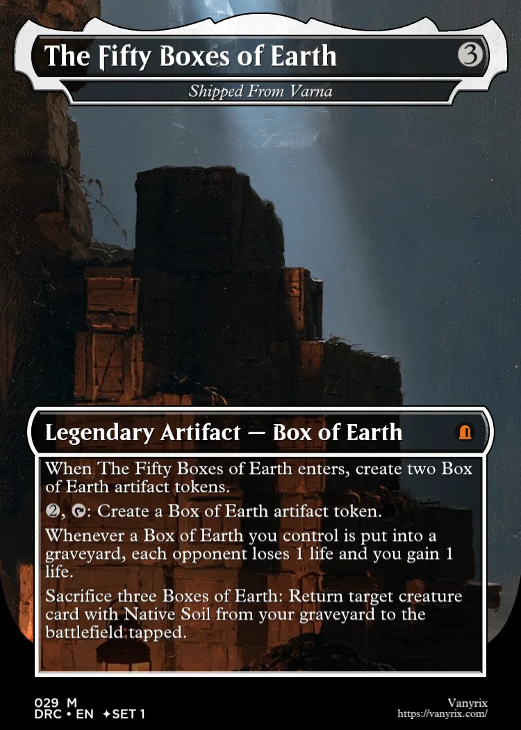 The Fifty Boxes of Earth