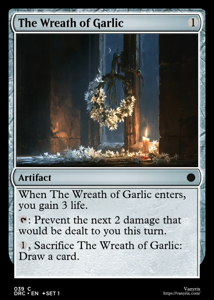 The Wreath of Garlic