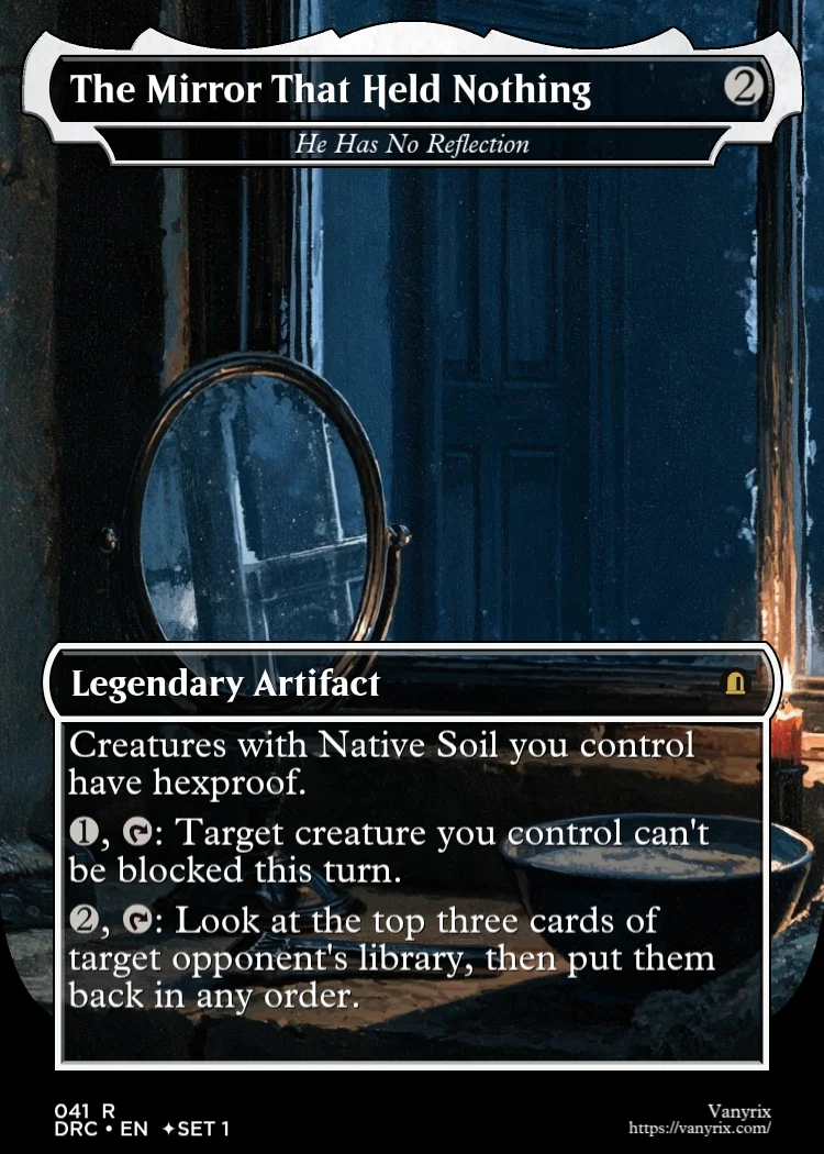 The Mirror That Held Nothing