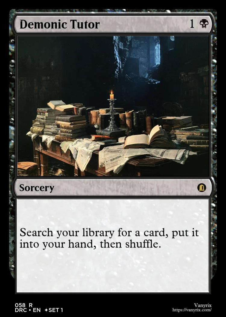 Demonic Tutor