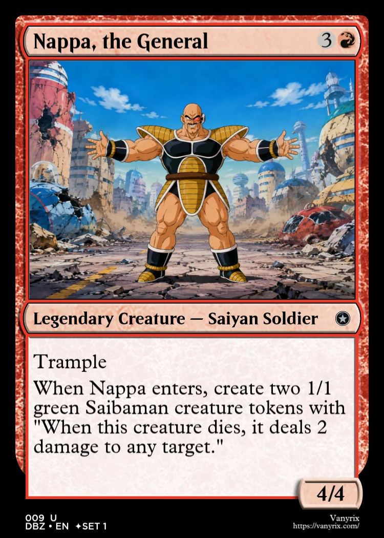 Nappa, the General