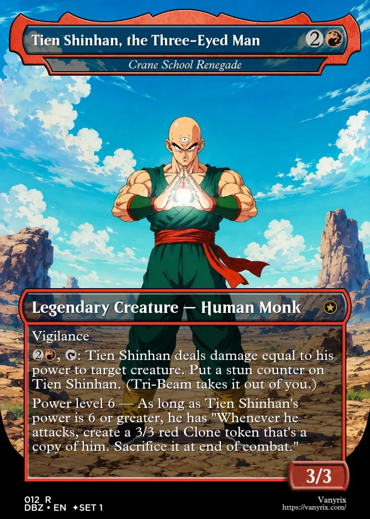 Tien Shinhan, the Three-Eyed Man