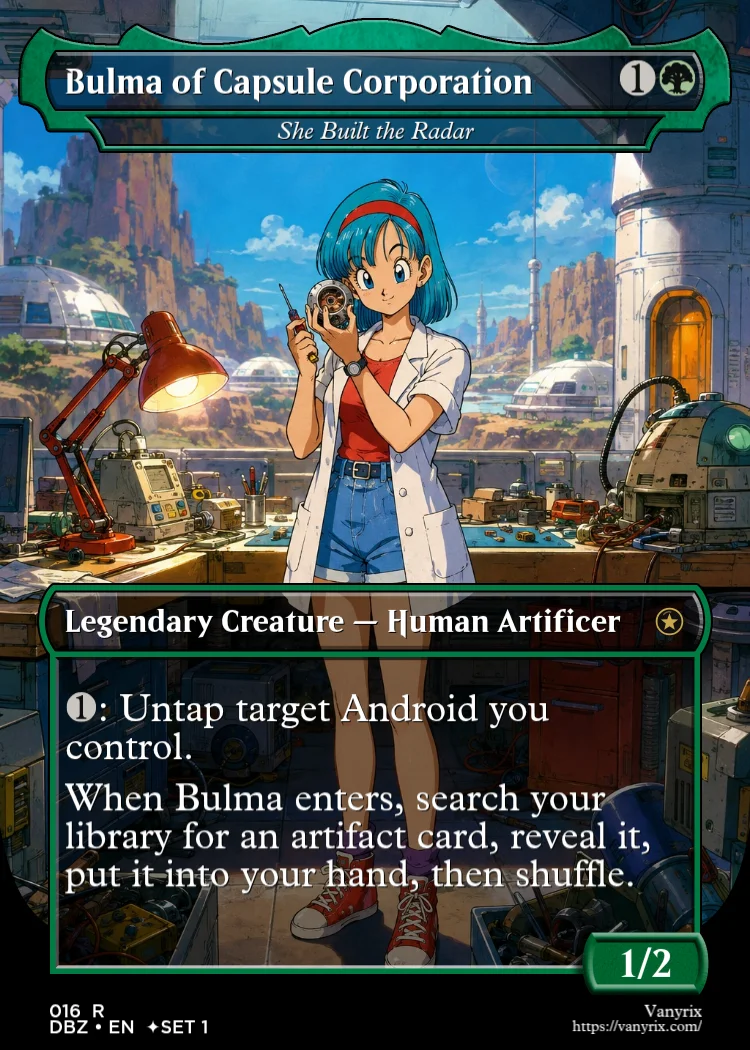 Bulma of Capsule Corporation