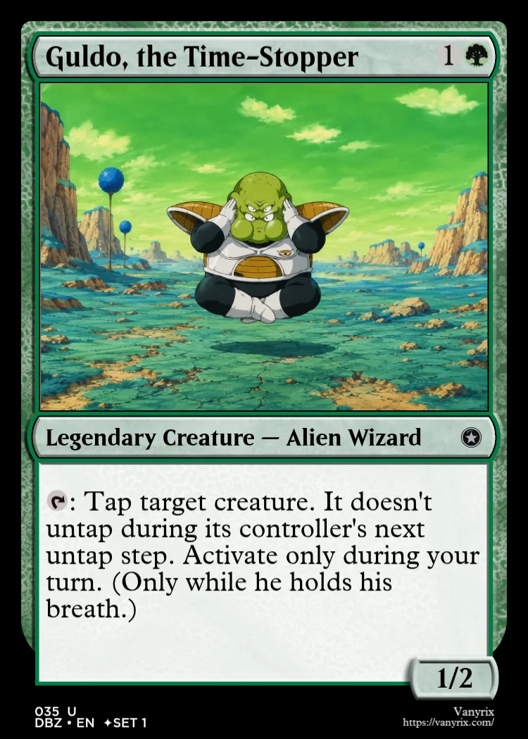 Guldo, the Time-Stopper