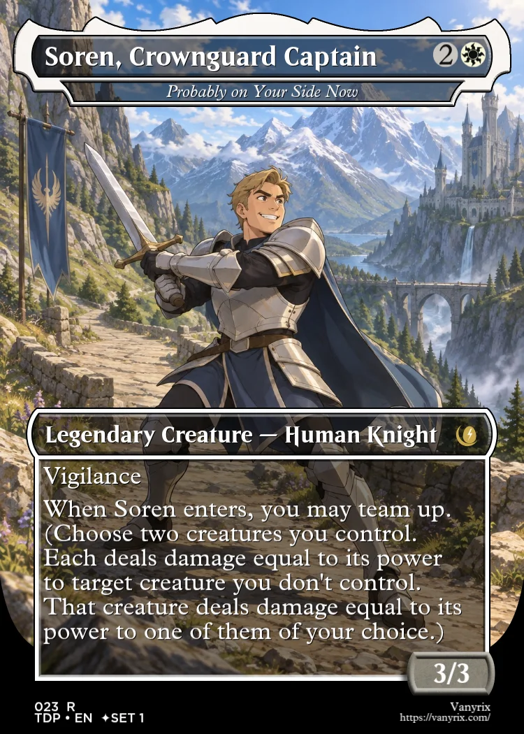 Soren, Crownguard Captain