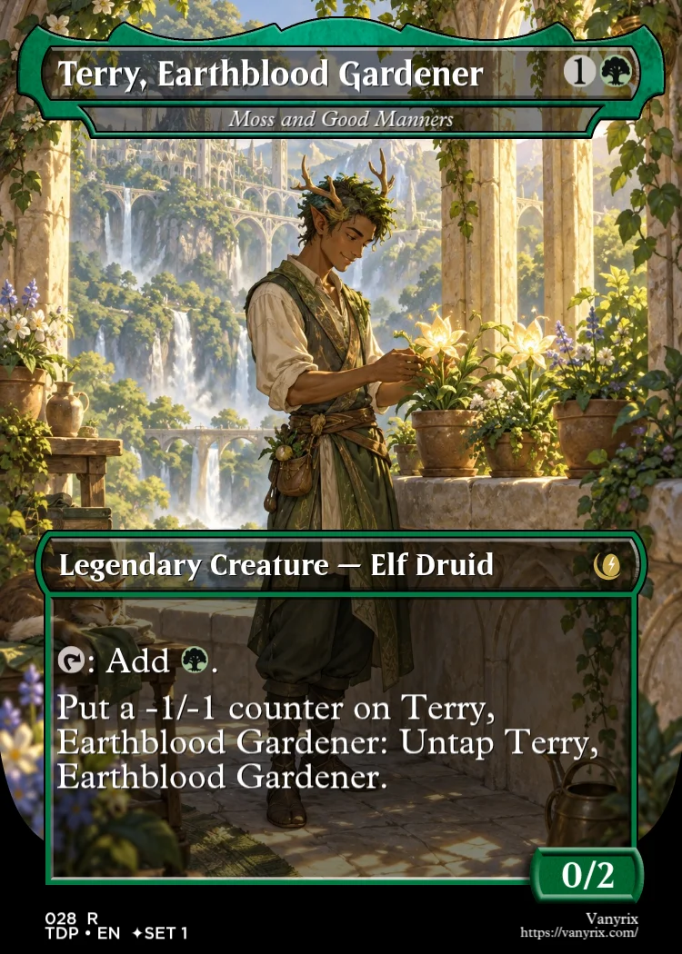 Terry, Earthblood Gardener