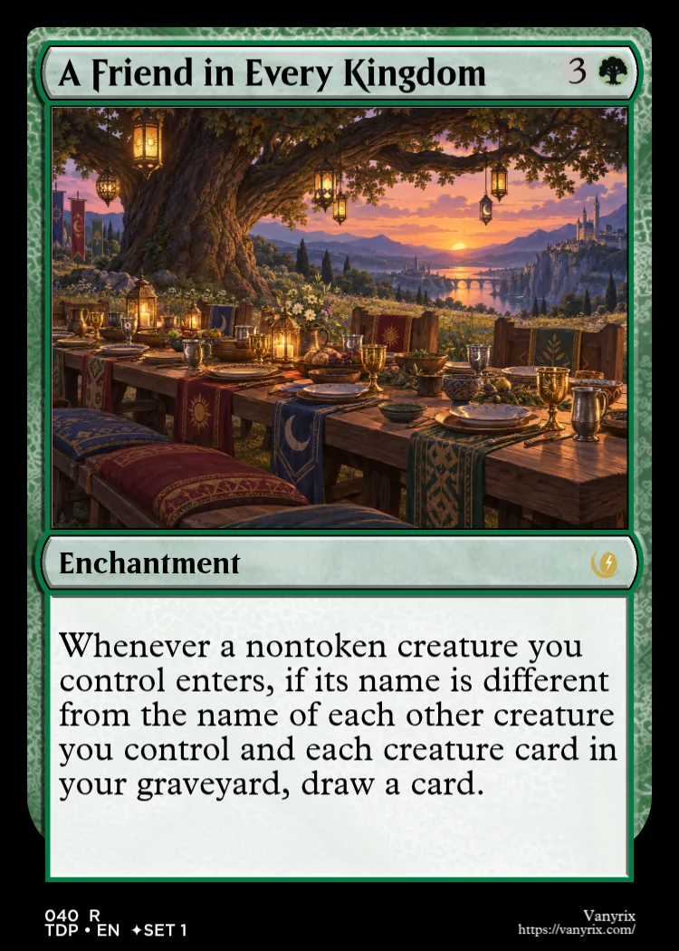 A Friend in Every Kingdom