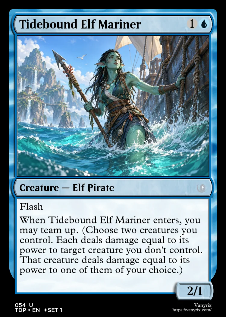 Tidebound Elf Mariner