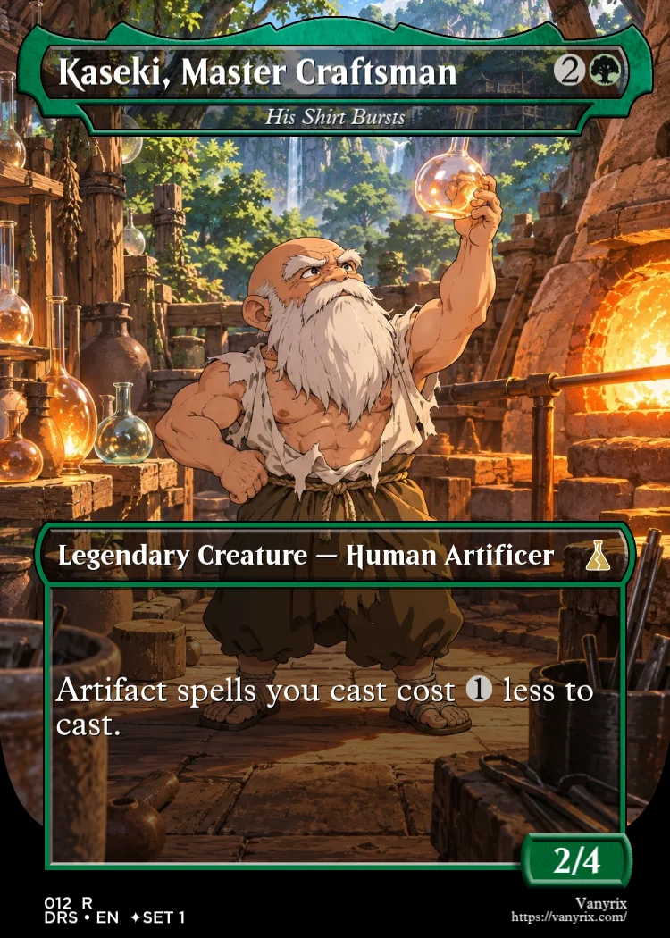 Kaseki, Master Craftsman
