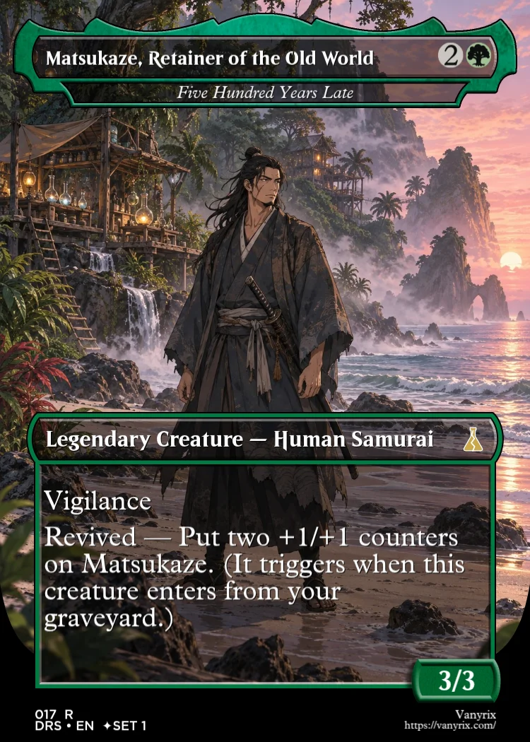 Matsukaze, Retainer of the Old World