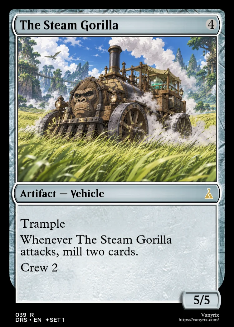 The Steam Gorilla