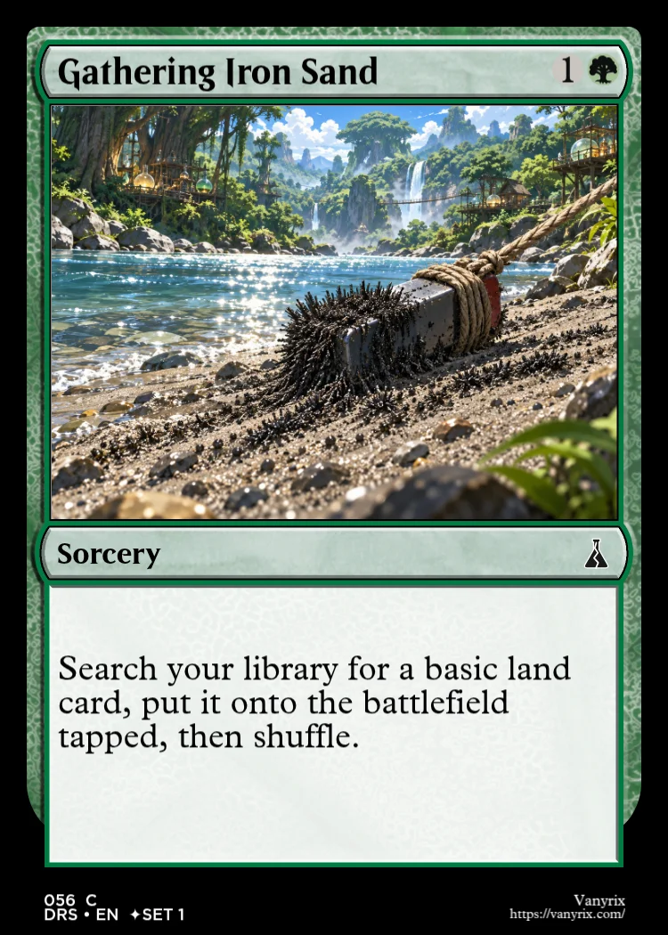 Gathering Iron Sand