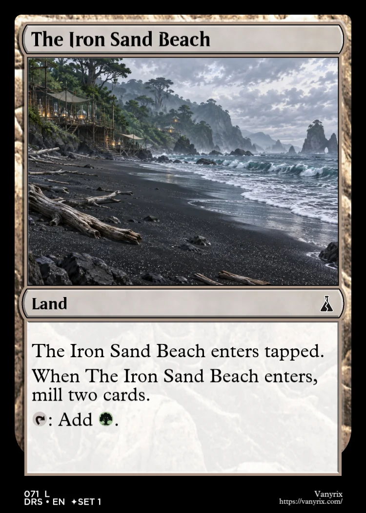 The Iron Sand Beach