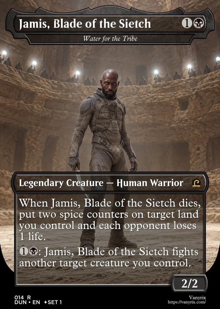 Jamis, Blade of the Sietch