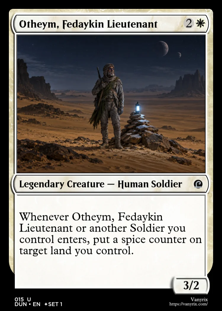 Otheym, Fedaykin Lieutenant