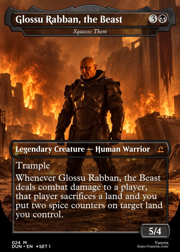 Glossu Rabban, the Beast
