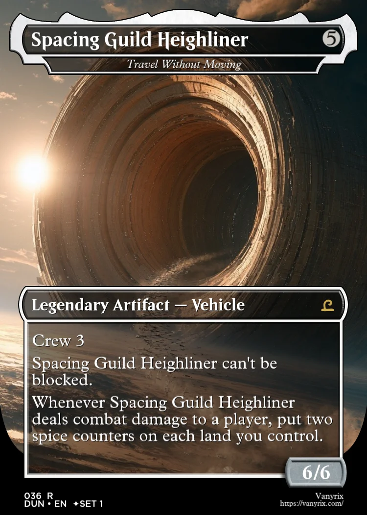 Spacing Guild Heighliner