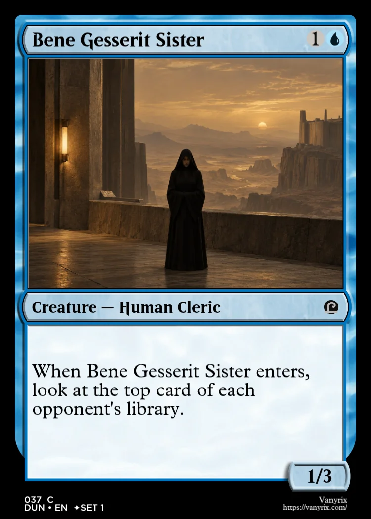 Bene Gesserit Sister