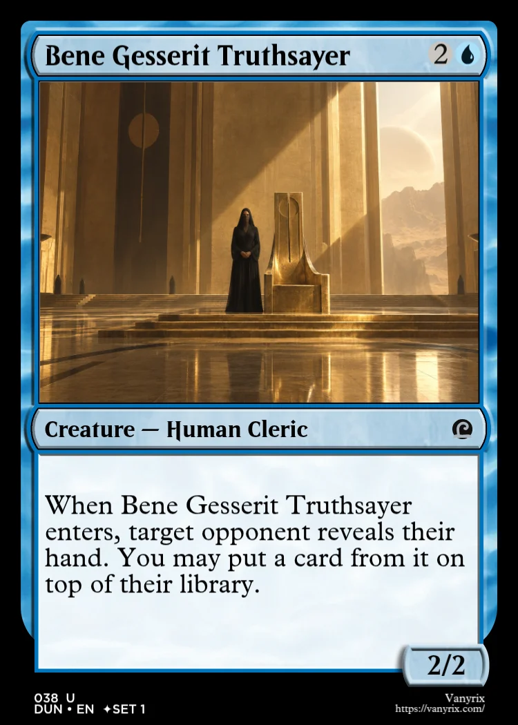 Bene Gesserit Truthsayer