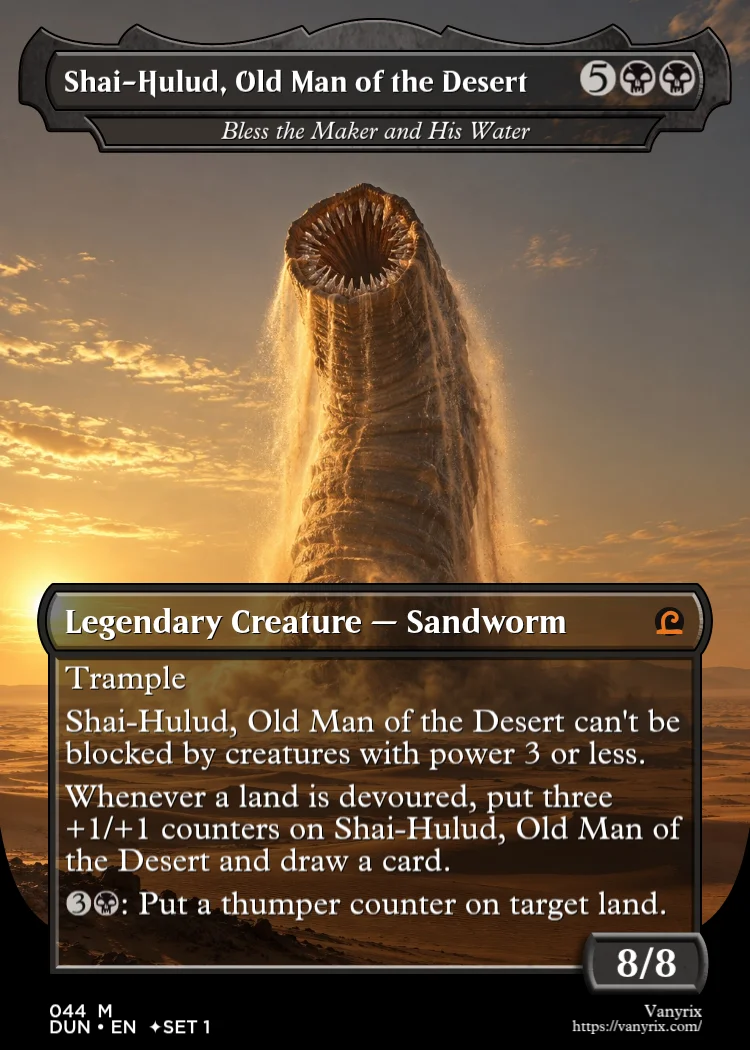 Shai-Hulud, Old Man of the Desert