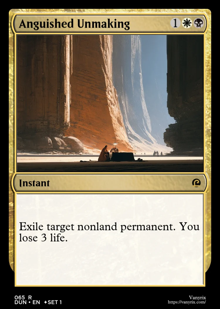 Anguished Unmaking
