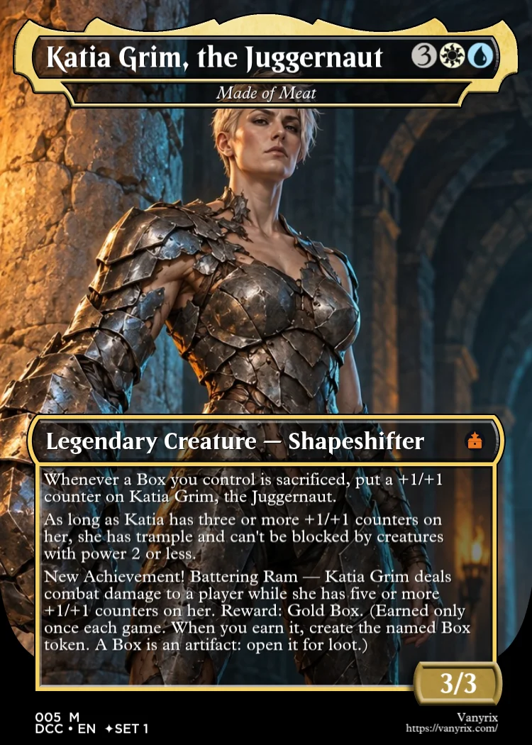 Katia Grim, the Juggernaut